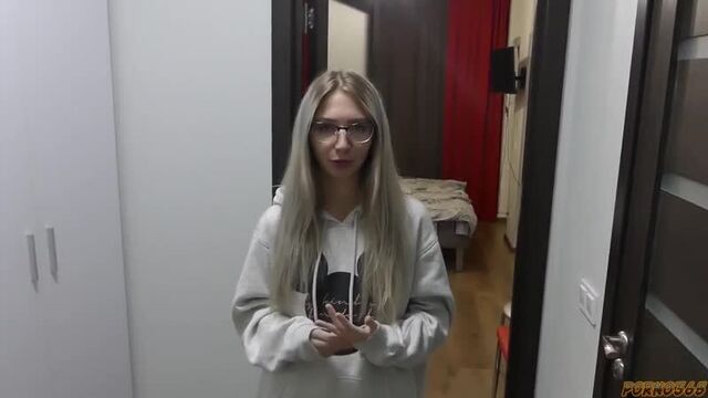 Russian virgin neighbor sucks and gives it in the ass. homemade porn