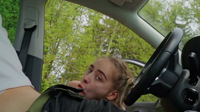 I burned a dude while jerking off in the car and helped him