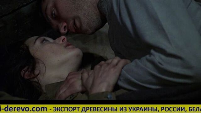 Erotic scenes from films (18+). Bed scene from the movie "ENEMY AT THE GATES"