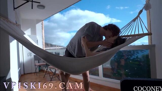 Morning sex with a friend after a night on the balcony Porn Sex fuck Fuck Homemade porno Amateur teen Home Porn young homemade