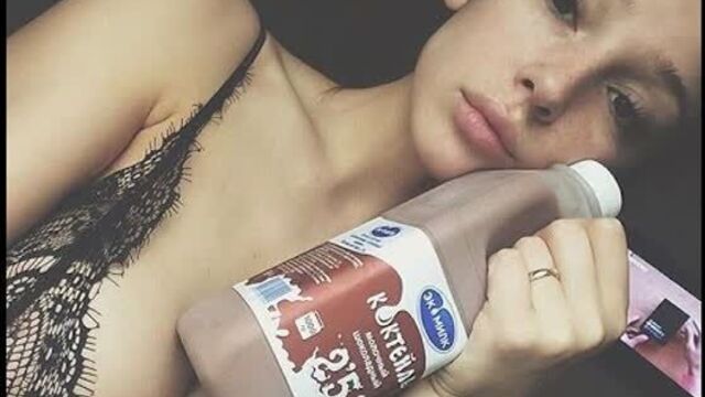 DRAIN Nastya Ivleeva (Sex Porn Homemade Gang Fucks Ass Tits brunette sexy girl throat blowjob cumshot 18+