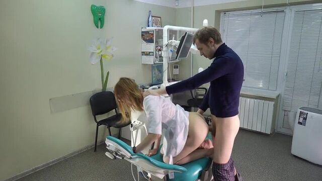 sex in dentistry Russian porn from Anal Fans Couple