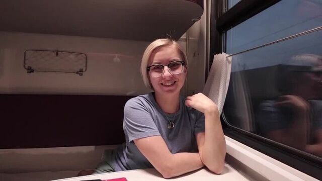 sex on a train with a stranger porn fucking on a train blowjob cunnilingus sex sex porno incest brother sister