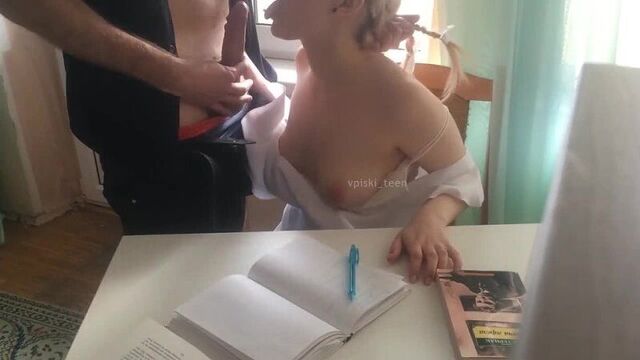 I checked my homework, my first experience on camera, let's look and delete it, I promise, leak, homemade porn,