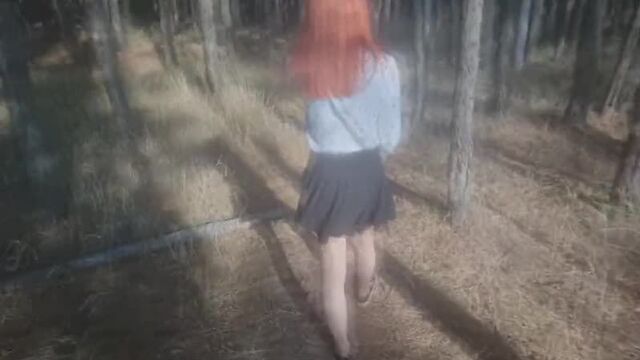 Fucked a classmate outdoors
