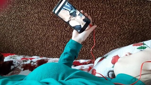 Watching porn from my friend