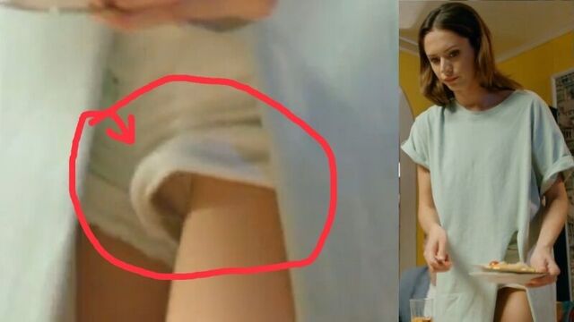Diana Pozharskaya upskirt in the series "Hotel Eleon"