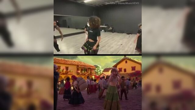 How did they create that very scene from “Encanto” in which the song “Don’t Mention Bruno” sounds?.mp4