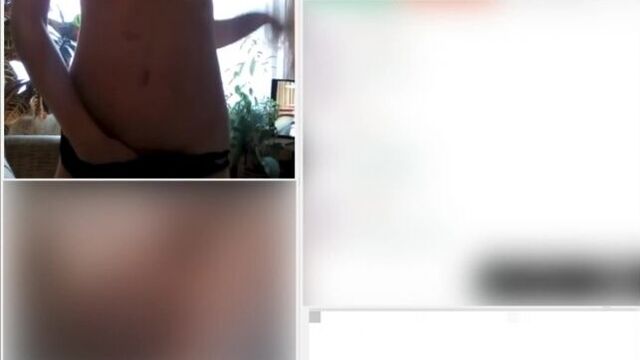 Jerking off on camera, masturbating on chatroulette