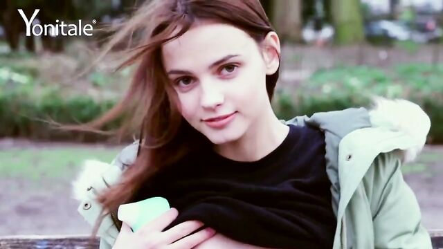 [Yonitale] Ariel: A young schoolgirl caresses her pussy outdoors while sitting on a bench (720 HD Porn, 18 year old, young, young)