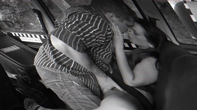 Taxi driver consoles sad passenger