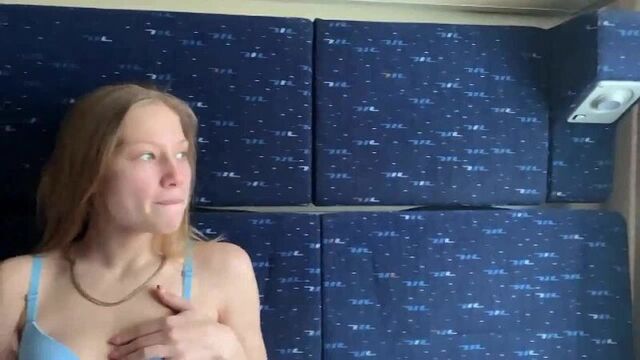 Fucked a beautiful blonde on the train. Fucked my neighbor in the compartment.