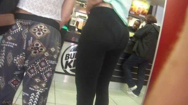 Cool butts and see-through leggings