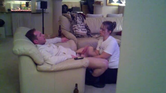 Sexwife wife sucks my friend