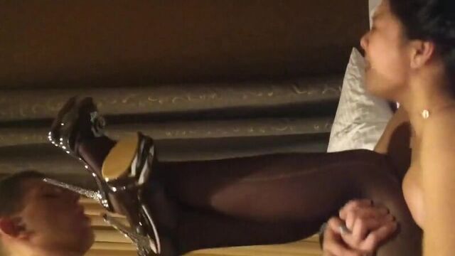Kazakh girl loves it hard
