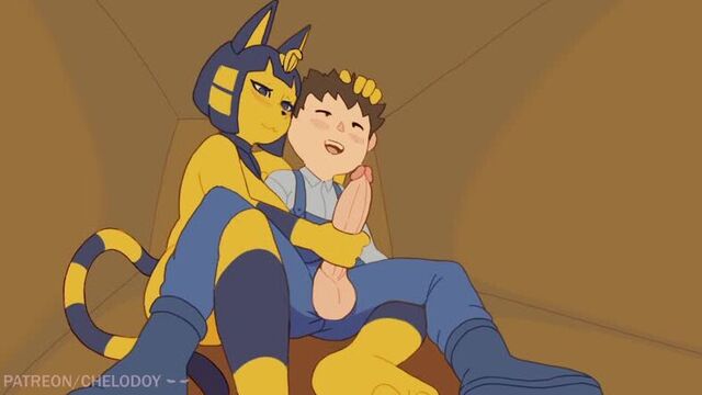 Animal crossing ankha x villager chelodoy anime hentai porno 18+ sex porn hentai anime