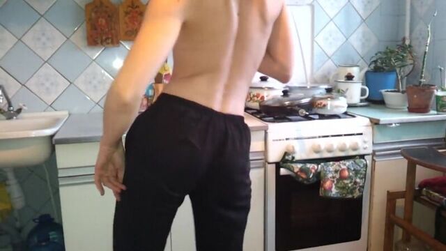 Home video (not porn)_ striptease in the kitchen [720p]
