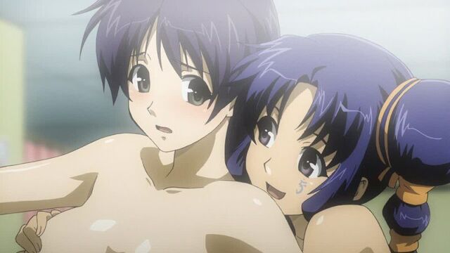 Groping tits - anime Freezing (erotic moments ecchi hentai hentai anime frame hot hot momets tits big