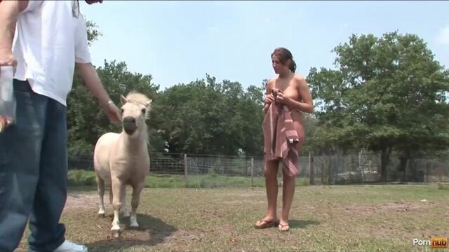Naked on the ranch