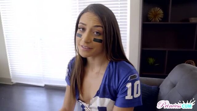 A nerd fucks a young athlete with a hairy pussy, sex fuck porn girl young teen ass tight small tit school (Hot&Horny)