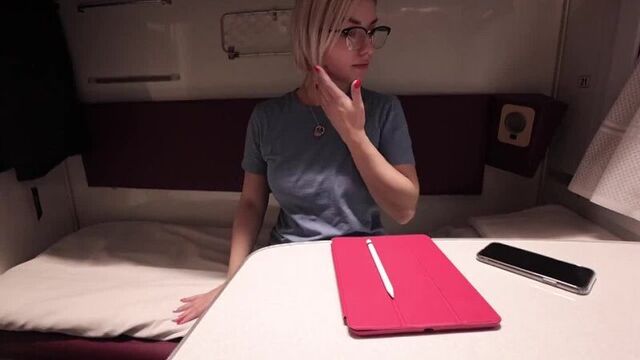 I had sex on the train with a fellow passenger so that it wouldn’t be boring on the road