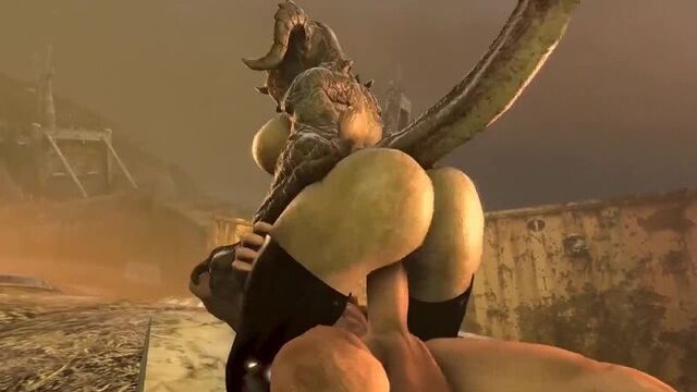 Sex with a terrible nurse from Silent Hill and other monsters, cartoon porn...