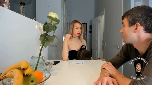 Fucked a naughty English teacher and came in her pussy
