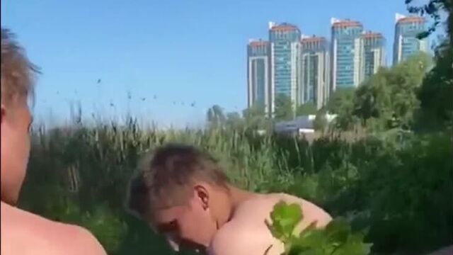 Schoolchildren were fucked with nettles