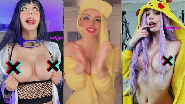 SEXY TIKTOK COMPILATION _ AHEGAO ANIME SEXY GIRLS COSPLAY PORNO STARS IN TI