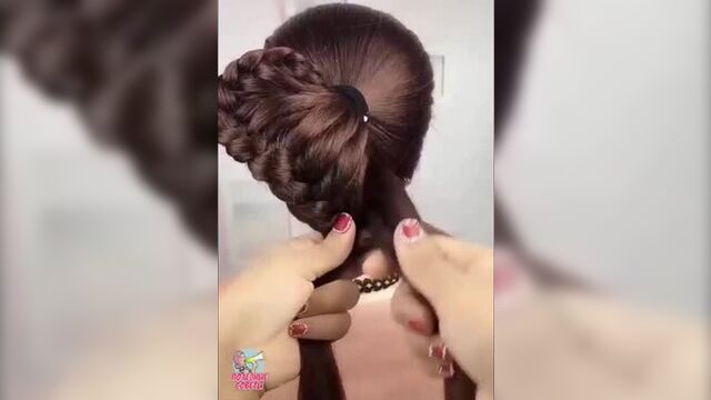selection of hairstyles
