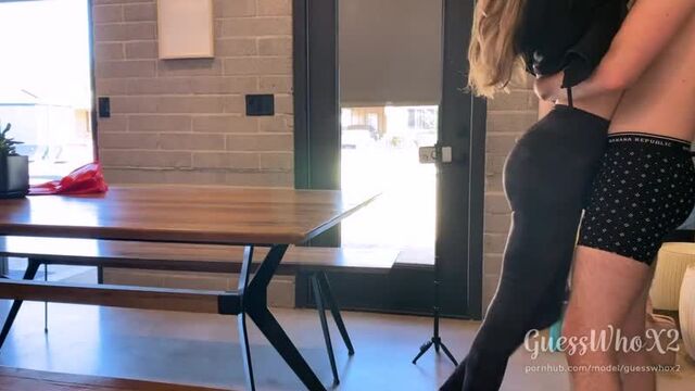 CHECK THE DESCRIPTION! Intense sex after the gym! Loud moaning orgasm creampie