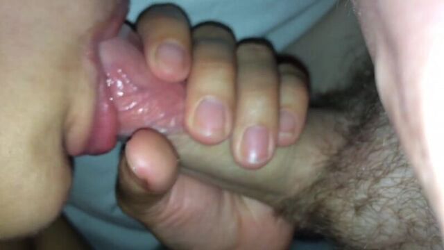 Cum in mouth, not taking out close up (cumshot, close up, krp, close-up, cum in mouth, on face, blowjob, blowjob, bj, oral sex, po