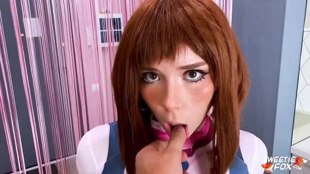 PORN Ochaco Uraraka gets fucked well after entering hero academy (sweetie fox)