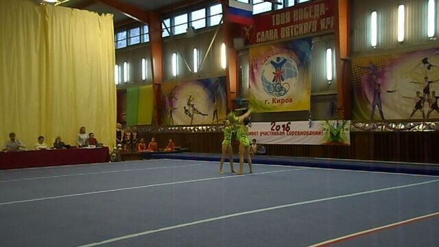 Nastya, Lera, Masha 2nd exercise.