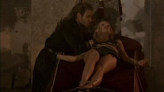 BDSM scenes (bdsm, bondage, submission, slaves, rape, rape) from the film: Barbarian (Barbarian) - 2003