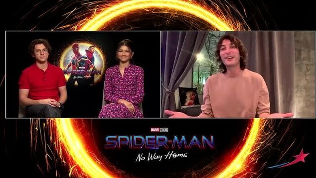 interview with Tom Holland and Zendaya
