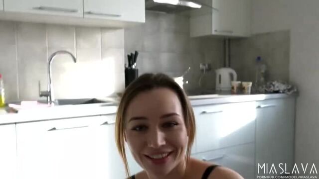 American Wife vs Russian Hotwife - MIASLAVA [porn, sex, fucking, Russian