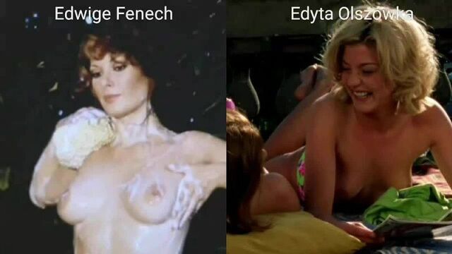 Nude actresses (Edwige Fenech p.2, Edyta Olszówka) in sex scenes / Naked actresses (Edwige Fenech p.2, Edyta Olszówka) in sex. scene