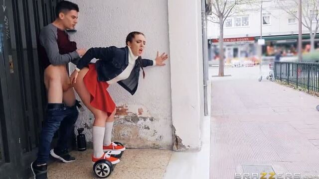 Jordi El Nino Polla fucks a Spanish whore on a hoverboard, fucked on the streets of Barcelona. Blowjob Doggystyle Anal Blowjob Anal Teen Young