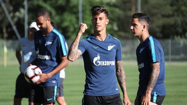 Zenit - Lokomotiv: open training