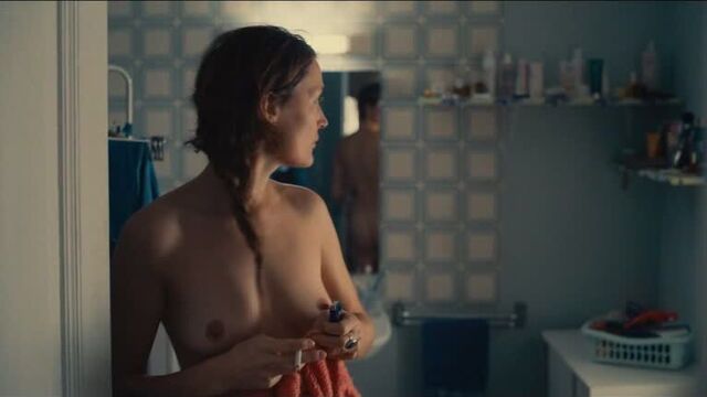 Vicky Krieps nude scenes in "Serre moi fort" 2021)