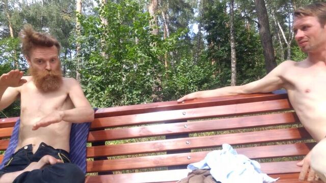 20180813 Sweets. Interview with Sashka Nevsky Christian-Orthodox BabaRab. In the Forest.