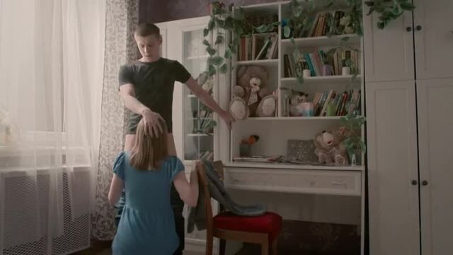 Yana Enzhaeva sex blowjob in the TV series Shameless (Russia.2017)