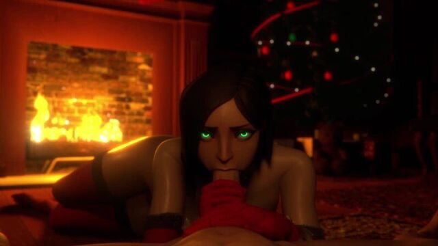 (Sound) Viper pov handjob, oral - Holiday [Valorant, Shido3D;Porn;Hentai;R34;Sex;4K;Blender;porn;hentai;valorant]