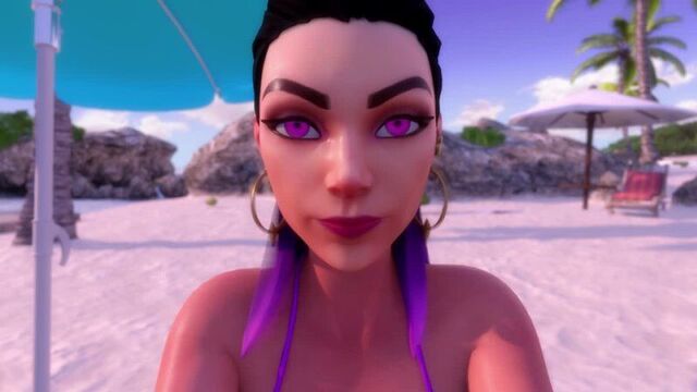 (Sound) Reyna pov sex - Beach ver.1 [Valorant, Shido3D;Porn;Hentai;R34;4K;Blender;porn;hentai;valorant]