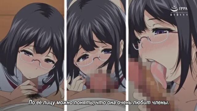 Leisure of an excellent student after school / Houkago no Yuutousei - 01 1 episode [RUS sub] (Russian subtitles) (hentai, hentai, sex, porno, 18+)