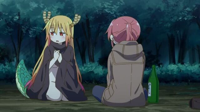 Lady Kobayashi's Dragon Maid (Kobayashi-san Chi no Maid Dragon) - 12 [RUS voice acting] (anime erotica, ecchi, ecchi, not hentai-hentai)
