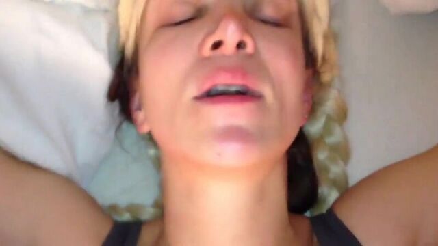 home video. Fucks a blonde with pigtails in anal (fucking fucking handjob jerking fuck blowjob skins bedding porn p