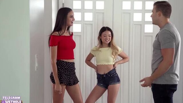 Lovely Lulu Chu can do it with a guy and a girl and not only in group porn [fmf sex groups two girls fuck homemade fuck girls