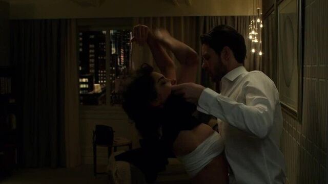 Dina Madani and Billy Russo. TV series The Punisher Explicit scenes film +18 Erotic bed Explicit Movie Scenes Erotic Bed